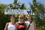 Arrival on Dunk Island