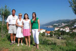 Family in Neum, BiH