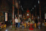 Inside Wat Phnom