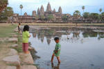 Kids Play at Angkor Wat