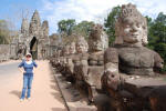 Demons at Angkor Thom gate