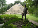 Mayan Pyramid at Lamanai