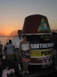 Sunset at the Southernmost Point