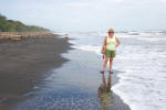 Walking Tortuguero Beach