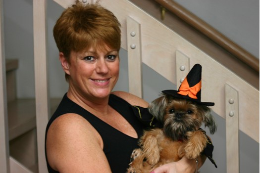 Halloween 2005, with Pam