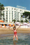 On Cannes Beach