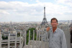 Randy and the Eiffel Tower
