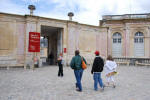 Entering the Grand Trianon