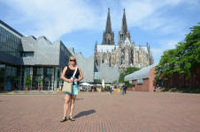 Approaching Cologne Cathedral
