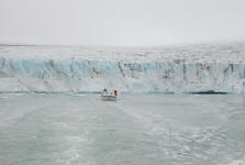 Boat and Glacier