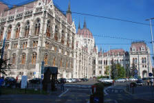 Hungarian Parliament from the side