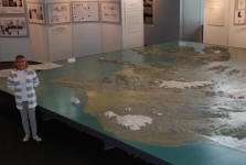 Iceland 3D Relief Map