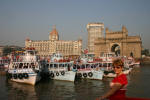 Boats in Bombay Harbor