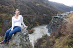 Stacy at Bungy's Birthplace