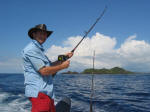 Fishing off Punta Naranjo