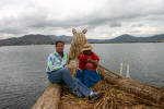 Out on Lake Titicaca