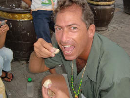 Eating the Balut