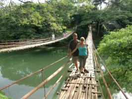 Hanging Bamboo Bridges