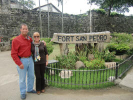 Visiting Fort San Pedro