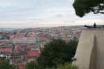 View over Lisbon from the Castle