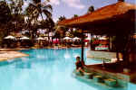 Poolside in Bali