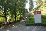 Entrance to Bled Castle