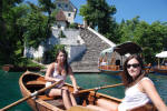 Girls Arriving at Bled Island