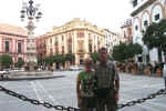 Cathedral Square in Seville