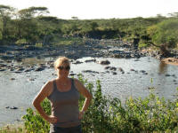 Pam at Hippo Pool