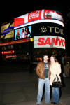 Andrea & Roy at Piccadilly Circus