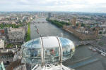 Eye over River Thames