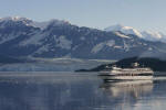 Ship Passes Glacier