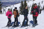 The family that skis together....