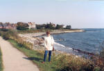 Pam on the Cliff Walk