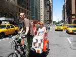 Pedicab on 7th Ave.
