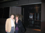 Irving and Pam at Aquavit